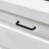 image:imageProbrico 10 Pack 33496mm Hole Centers Plastic Kitchen Cabinet Cup Board Door Handles Modern Black Dresser Door Pulls