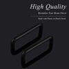 image:imageProbrico 10 Pack 33496mm Hole Centers Plastic Kitchen Cabinet Cup Board Door Handles Modern Black Dresser Door Pulls