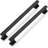 image:imageProbrico 10 Pack 5 Inch Matte Black Cabinet Handles HeavyDuty Drawer Pulls for Dresser Hardware CorrosionResistant Pulls for Cabinets and DrawersBlack