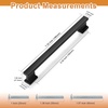 image:imageProbrico 10 Pack 5 Inch Matte Black Cabinet Handles HeavyDuty Drawer Pulls for Dresser Hardware CorrosionResistant Pulls for Cabinets and DrawersBlack