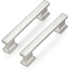 image:imageProbrico 10 Pack 5 Inch Matte Black Cabinet Handles HeavyDuty Drawer Pulls for Dresser Hardware CorrosionResistant Pulls for Cabinets and DrawersBrushed Nickel