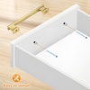 image:imageProbrico 10 Pack 5 Inch Matte Black Cabinet Handles HeavyDuty Drawer Pulls for Dresser Hardware CorrosionResistant Pulls for Cabinets and DrawersBrushed Gold