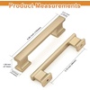 image:imageProbrico 10 Pack 5 Inch Matte Black Cabinet Handles HeavyDuty Drawer Pulls for Dresser Hardware CorrosionResistant Pulls for Cabinets and DrawersChampagne Bronze