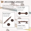 image:imageProbrico 10 Pack Cabinet Handles in Antique Copper FinishVintage Drawer Pulls for KitchenClassic Style Dresser Handles