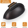 image:imageProbrico 10 Pack Cabinet Pulls Modern Oil Rubbed Bronze Bin Cup Cabinet Handles 3 Inch76mm Hole Center Cabinet Cup Pulls Kitchen Cabinet Hardware Shell Style Drawer Handle Knobs
