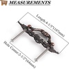 image:imageProbrico 10 Pack Dresser Wardrobe Handles Vintage Dresser Drawer Pulls 25 inch Screws Spacing