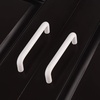 image:imageProbrico 10 Pack Modern Plastic Kitchen Cabinet Dresser Door Handles and Pulls White Color 96mm 334 Hole Centers
