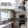 image:imageProbrico 10 Pack Square Bar Cabinet Pulls 712 inch 192mm Hole Center Matte Black Drawer Pulls Modern Handles for Kitchen Cabinets Stainless Steel Cupboard Closet HardwareBlack