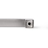 image:imageProbrico 10 Pack Square Bar Cabinet Pulls 712 inch 192mm Hole Center Matte Black Drawer Pulls Modern Handles for Kitchen Cabinets Stainless Steel Cupboard Closet HardwareBrushed Nickel