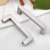 image:imageProbrico 10 Pack Square Bar Cabinet Pulls 712 inch 192mm Hole Center Matte Black Drawer Pulls Modern Handles for Kitchen Cabinets Stainless Steel Cupboard Closet HardwareBrushed Nickel