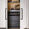 image:imageProbrico 10 Pack Square Bar Cabinet Pulls 712 inch 192mm Hole Center Matte Black Drawer Pulls Modern Handles for Kitchen Cabinets Stainless Steel Cupboard Closet HardwareBlack