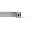image:imageProbrico 10 Pack Square Bar Cabinet Pulls 712 inch 192mm Hole Center Matte Black Drawer Pulls Modern Handles for Kitchen Cabinets Stainless Steel Cupboard Closet HardwareBrushed Nickel
