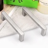 image:imageProbrico 10 Pack Square Bar Cabinet Pulls 712 inch 192mm Hole Center Matte Black Drawer Pulls Modern Handles for Kitchen Cabinets Stainless Steel Cupboard Closet HardwareBrushed Nickel