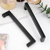 image:imageProbrico 10 Pack Square Bar Cabinet Pulls 712 inch 192mm Hole Center Matte Black Drawer Pulls Modern Handles for Kitchen Cabinets Stainless Steel Cupboard Closet HardwareBlack