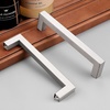 image:imageProbrico 10 Pack Square Bar Cabinet Pulls 712 inch 192mm Hole Center Matte Black Drawer Pulls Modern Handles for Kitchen Cabinets Stainless Steel Cupboard Closet HardwareBrushed Nickel