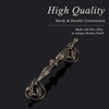 image:imageProbrico 10 Pack Vintage Cabinet Pulls Wardrobe Door Handles in Ancient Bronze FinishClassic Style Drawer Hardware Pulls