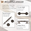 image:imageProbrico 10 Pack Vintage Cabinet Pulls Wardrobe Door Handles in Ancient Bronze FinishClassic Style Drawer Hardware Pulls