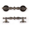 image:imageProbrico 10 Pack Vintage Cabinet Pulls Wardrobe Door Handles in Ancient Bronze FinishClassic Style Drawer Hardware Pulls