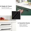image:imageProbrico 12 Pack Modern Cabinet Hardware Black Bathroom Cupboard Pull Kitchen Cabinet T Bar Handle Dresser Knobs Set  334 inch CenterBlack