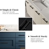image:imageProbrico 12 Pack Modern Cabinet Hardware Black Bathroom Cupboard Pull Kitchen Cabinet T Bar Handle Dresser Knobs Set  334 inch CenterBlack