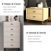 image:imageProbrico 12 Pack Modern Cabinet Hardware Black Bathroom Cupboard Pull Kitchen Cabinet T Bar Handle Dresser Knobs Set  334 inch CenterBlack