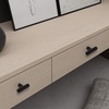 image:imageProbrico 12 Pack Modern Cabinet Hardware Black Bathroom Cupboard Pull Kitchen Cabinet T Bar Handle Dresser Knobs Set  334 inch CenterBlack