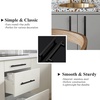image:imageProbrico 12 Pack Modern Cabinet Hardware Black Bathroom Cupboard Pull Kitchen Cabinet T Bar Handle Dresser Knobs Set  334 inch CenterBlack