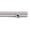 image:imageProbrico 12 Pack Modern Cabinet Hardware Black Bathroom Cupboard Pull Kitchen Cabinet T Bar Handle Dresser Knobs Set  334 inch CenterBrushed Nickel