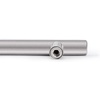 image:imageProbrico 12 Pack Modern Cabinet Hardware Black Bathroom Cupboard Pull Kitchen Cabinet T Bar Handle Dresser Knobs Set  334 inch CenterBrushed Nickel
