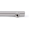image:imageProbrico 12 Pack Modern Cabinet Hardware Black Bathroom Cupboard Pull Kitchen Cabinet T Bar Handle Dresser Knobs Set  334 inch CenterBrushed Nickel