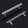 image:imageProbrico 20 Pack  Brushed Nickel Kitchen Cabinet Pulls 3 Hole Centers Solid Stainless Steel Modern Euro T Bar Handles Bedroom Dresser Drawer Cabinet Cupboard Pull Knobs 5 Overall LengthBrushed Nickel