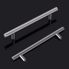 image:imageProbrico 20 Pack  Brushed Nickel Kitchen Cabinet Pulls 3 Hole Centers Solid Stainless Steel Modern Euro T Bar Handles Bedroom Dresser Drawer Cabinet Cupboard Pull Knobs 5 Overall LengthBrushed Nickel