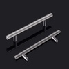 image:imageProbrico 20 Pack  Brushed Nickel Kitchen Cabinet Pulls 3 Hole Centers Solid Stainless Steel Modern Euro T Bar Handles Bedroom Dresser Drawer Cabinet Cupboard Pull Knobs 5 Overall LengthBrushed Nickel