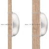image:imageProbrico 25 Pack Satin Nickel Drawer Handles Kitchen Cabinet Hardware 3 Inch Hole Center Cabinet Cup Pulls Bin Cup Cabinet Handles Modern Drawer Handles Knobs