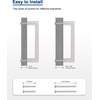 image:imageProbrico 4 Inch Satin Nickel Cabinet Pulls Stainless Steel 10 Pack Door Cabinet HandlesDrawer Dresser Pull Knobs Kitchen Furniture Hardware for Cupboard WardrobeTotal Lenght412 Inch 114mmBrushed Nickel