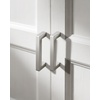 image:imageProbrico 4 Inch Satin Nickel Cabinet Pulls Stainless Steel 10 Pack Door Cabinet HandlesDrawer Dresser Pull Knobs Kitchen Furniture Hardware for Cupboard WardrobeTotal Lenght412 Inch 114mmBrushed Nickel