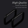 image:imageProbrico 5 Pack Black Cabinet Pulls 3 Inch76mm Hole Center Drawer Dresser Handles Plastic Drawer Pulls 2 Hole Drawer pulls Modern Euro Kitchen Cabinet Hardware