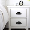 image:imageProbrico 6 Pack Gold Drawer Pulls 3 Inch Hole Center Modern Style Zinc Alloy Easy to Install Kitchen Cabinet HardwareBlack