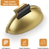 image:imageProbrico 6 Pack Gold Drawer Pulls 3 Inch Hole Center Modern Style Zinc Alloy Easy to Install Kitchen Cabinet HardwareChampagne Bronze