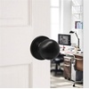 image:imageProbrico Ball Dummy Door Knob Stainless Steel Inactive Door Knobs Brushed Nickel 2 PackBlack