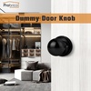 image:imageProbrico Ball Dummy Door Knob Stainless Steel Inactive Door Knobs Brushed Nickel 2 PackBlack