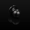 image:imageProbrico Ball Dummy Door Knob Stainless Steel Inactive Door Knobs Brushed Nickel 2 PackBlack