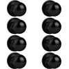 image:imageProbrico Ball Dummy Door Knob Stainless Steel Inactive Door Knobs Brushed Nickel 2 PackBlack