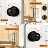image:imageProbrico Ball Dummy Door Knob Stainless Steel Inactive Door Knobs Brushed Nickel 2 PackBlack