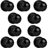 image:imageProbrico Ball Dummy Door Knob Stainless Steel Inactive Door Knobs Brushed Nickel 2 PackBlack