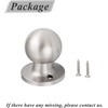 image:imageProbrico Ball Dummy Door Knob Stainless Steel Inactive Door Knobs Brushed Nickel 2 PackBrushed Nickel