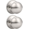 image:imageProbrico Ball Dummy Door Knob Stainless Steel Inactive Door Knobs Brushed Nickel 2 PackBrushed Nickel