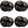 image:imageProbrico Ball Dummy Door Knob Stainless Steel Inactive Door Knobs Brushed Nickel 2 PackOil Rubbed Bronze