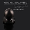 image:imageProbrico Ball Dummy Door Knob Stainless Steel Inactive Door Knobs Brushed Nickel 2 PackOil Rubbed Bronze