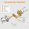 image:imageProbrico Ball Privacy Door Knobs BedBath Door Locks Brushed NickelBrushed Nickel